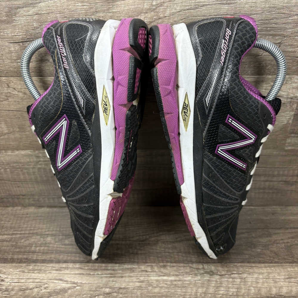 New Balance Barringer 890 Black Purple Womens US Size 9 WR890PB Sneakers - Picture 7 of 10